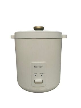soseki Compact Personal Rice Cooker - College Dorm Friendly